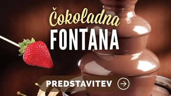 cokoládová fontána - pre najsladsiu párty vásho zivota