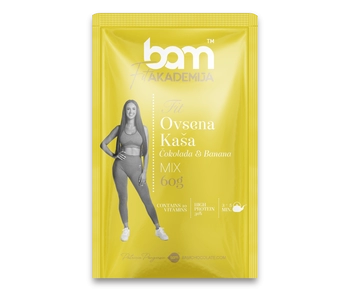 ovsené vlocky cokoláda a banán 60 g