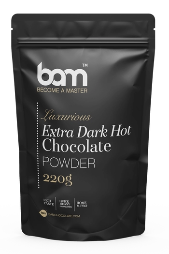 Extra tmavá horúca čokoláda, 220 g