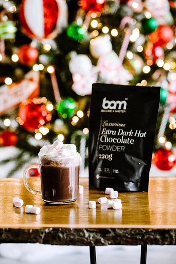 Extra tmavá horúca čokoláda, 220 g