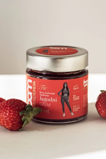 Jahodový džem, bez pridaného cukru, 200 g