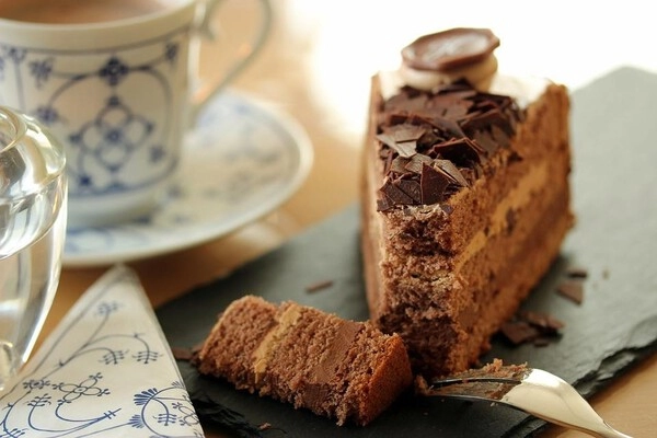 cokoládový recept: cokoláda - kávový kolác